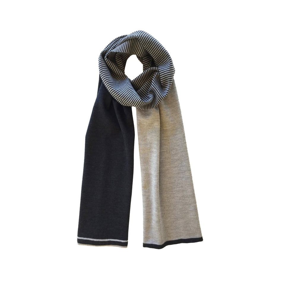 RingelSchal aus Merinowolle – Made in Austria