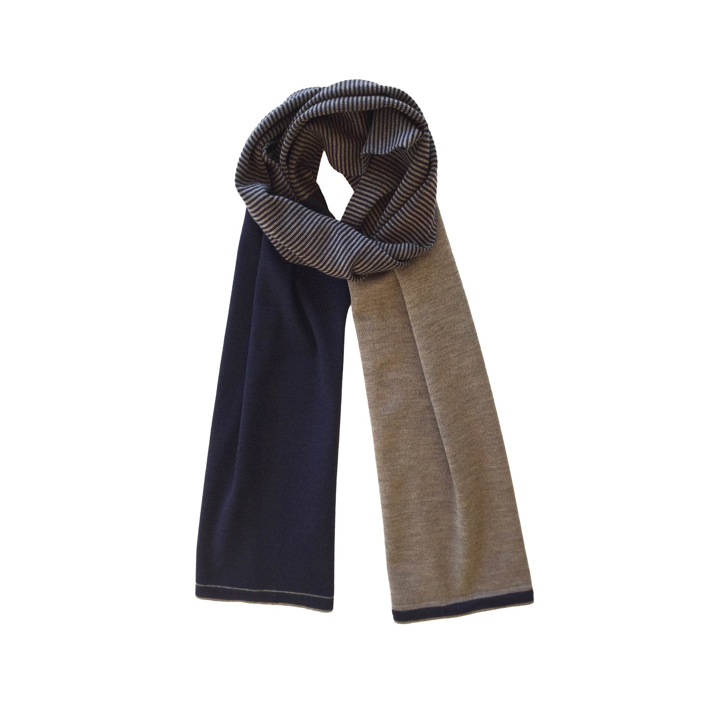 RingelSchal aus Merinowolle – Made in Austria