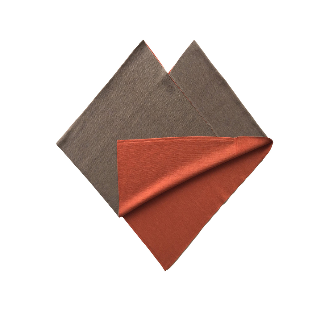 DreieckPoncho dick aus Merinowolle – Made in Austria