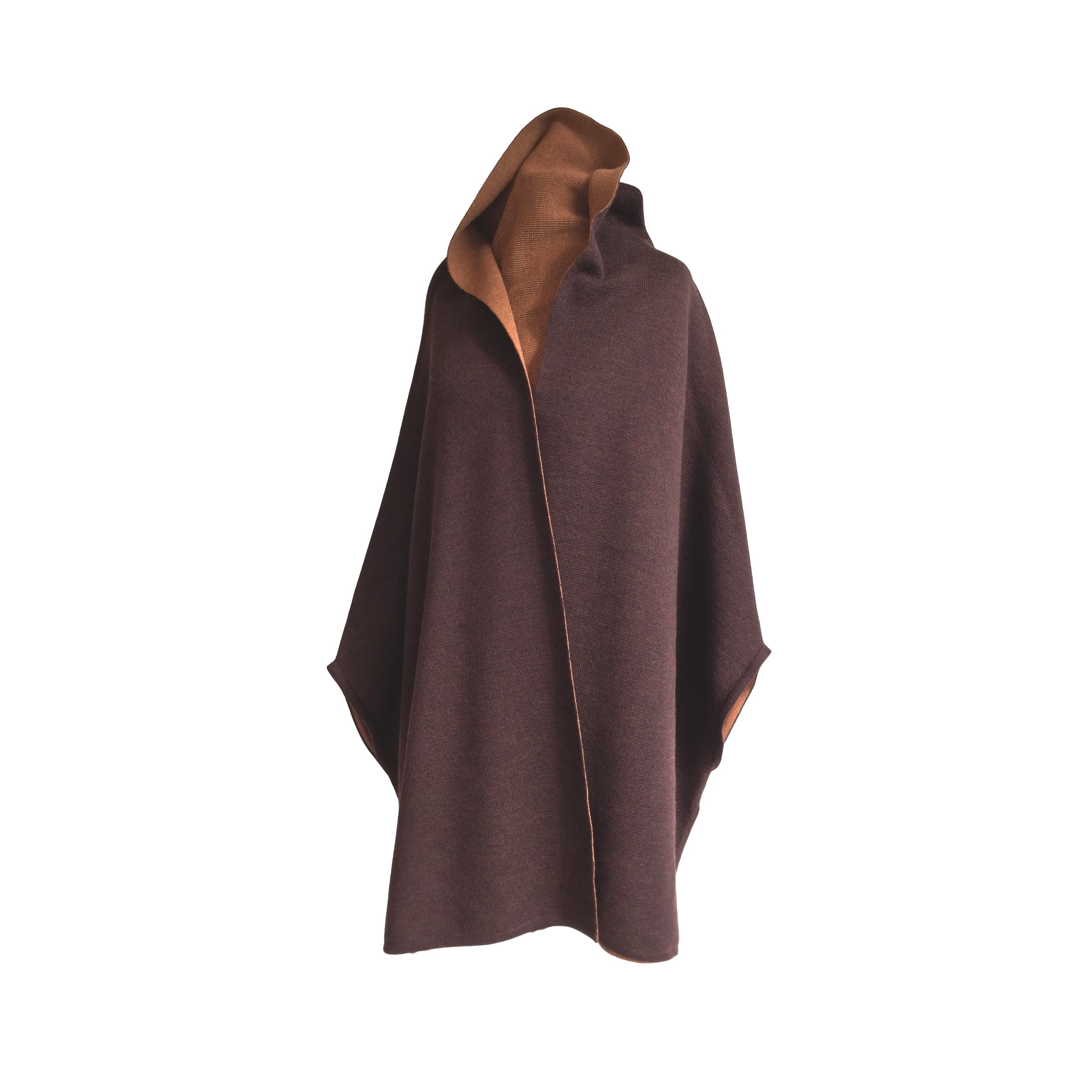 MantelCape aus Merinowolle – Made in Austria