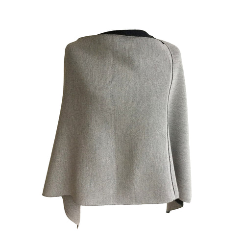 DreieckPoncho dick aus Merinowolle – Made in Austria