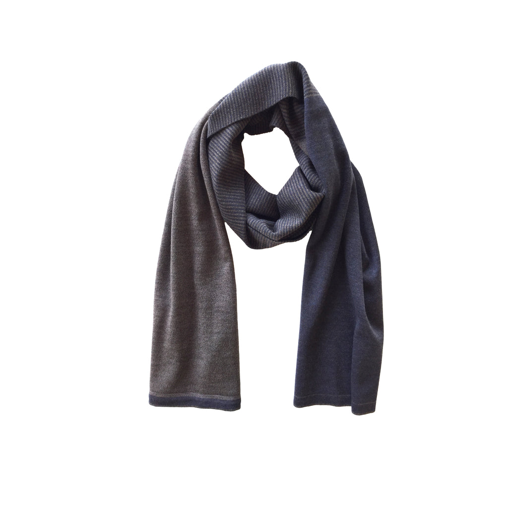 RingelSchal aus Merinowolle – Made in Austria