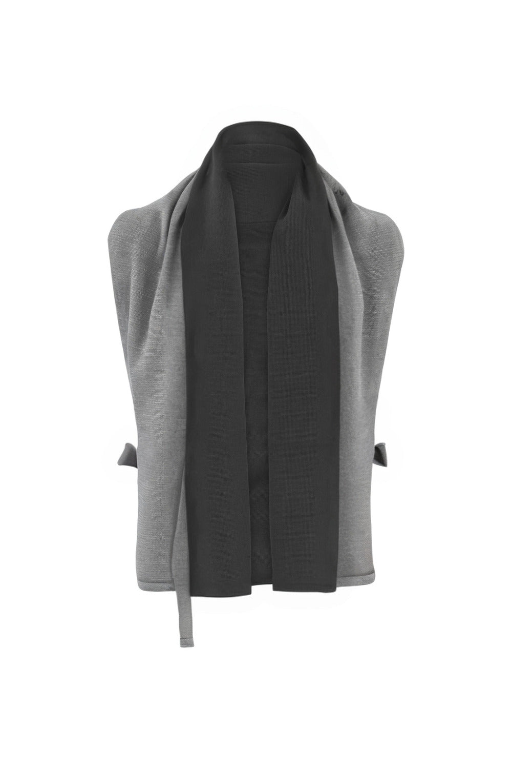 StolaJacke zweifarbig aus Merinowolle