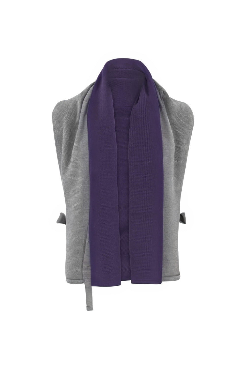 StolaJacke zweifarbig aus Merinowolle