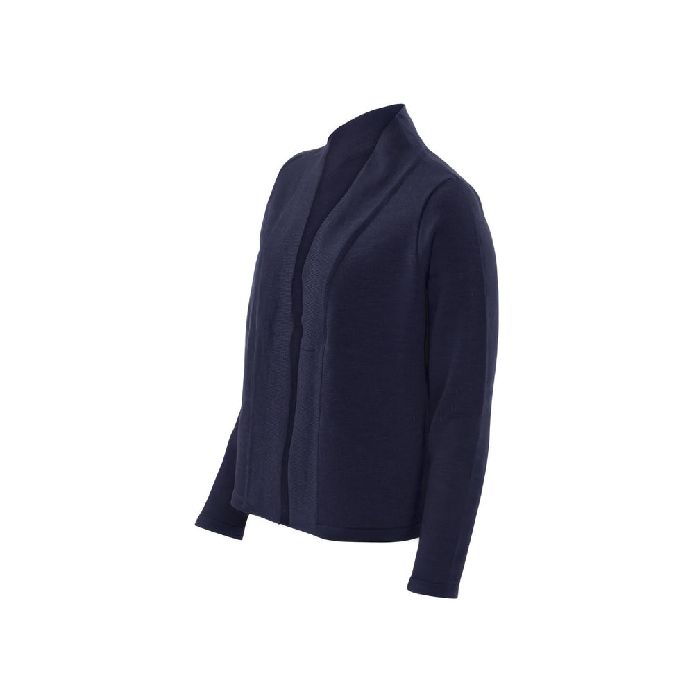 V-Jacke aus Merinowolle