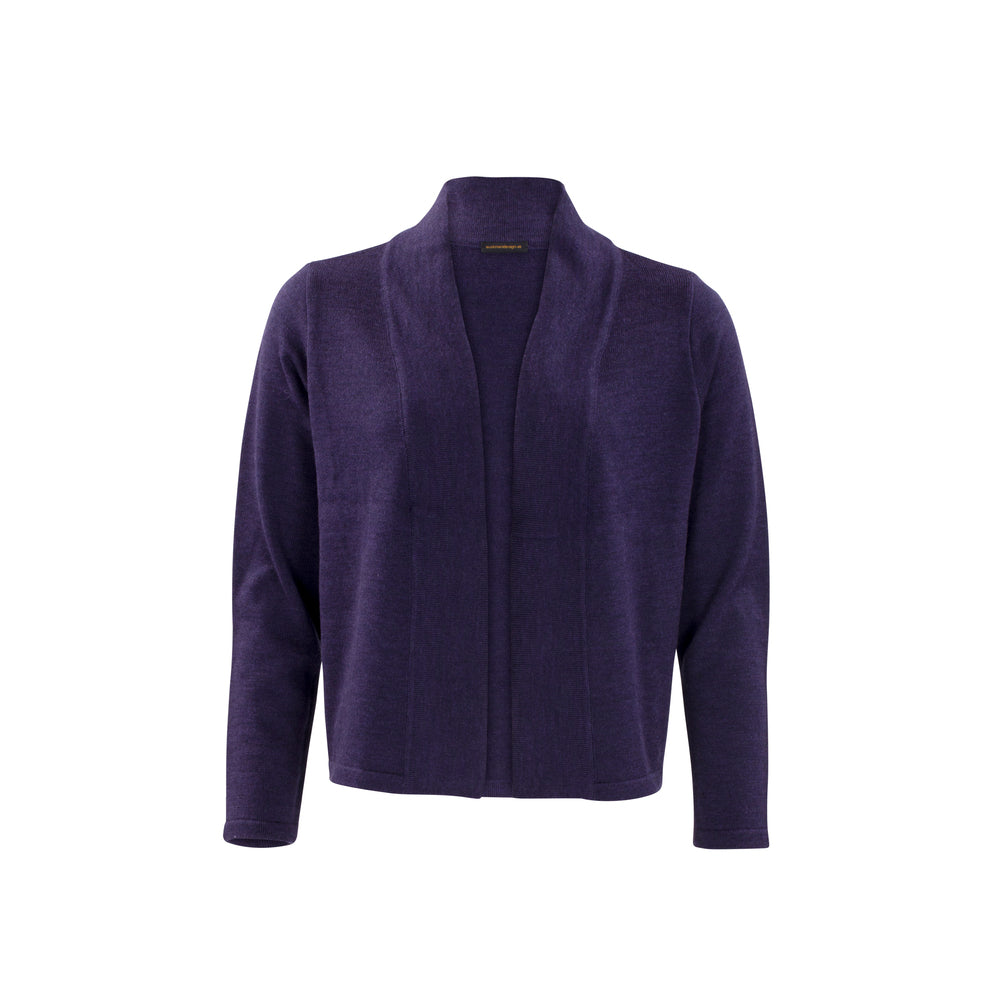 V-Jacke aus Merinowolle